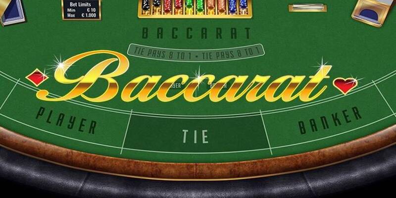 Baccarat với luật chơi đơn giản nhưng đầy hấp dẫn